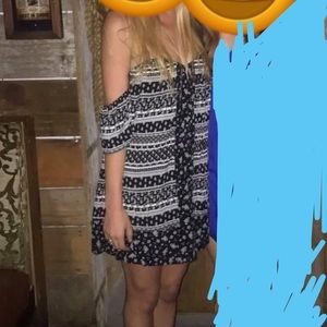 Off the shoulder dress